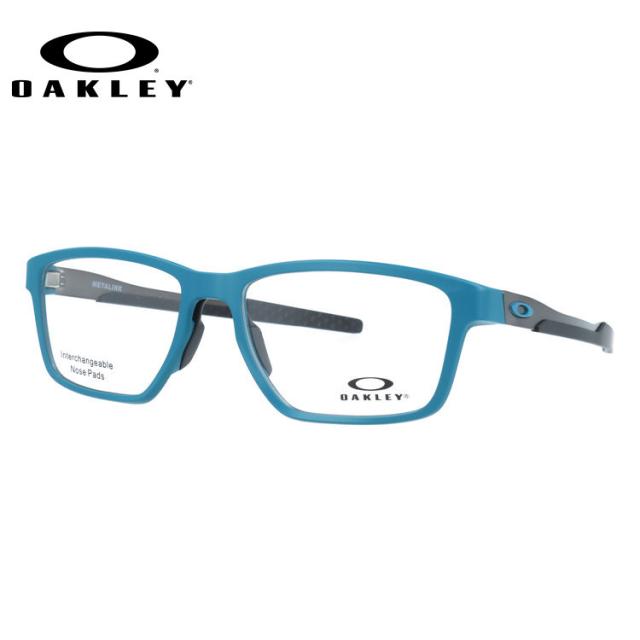 オークリー メガネフレーム メタリンク 伊達メガネ アジアンフィット OAKLEY LINK OX8153-1257 57 スクエア ユニセックス メンズ レディース 海外正規品