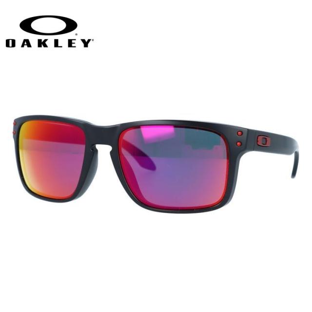 オークリー サングラス OAKLEY HOLBROOK ホルブルック レギュラーフィット OO9102-36 Matte Black / Red Iridium ユニセックス