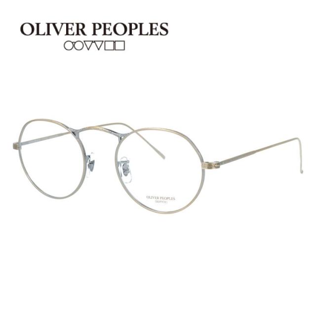 日本製 オリバーピープルズ メガネフレーム Oliver Peoples M-4 リミテッドエディション 雅 OV7957 AG 47 ラウンド 調整可能ノーズパッド 男女兼用 国内正規品