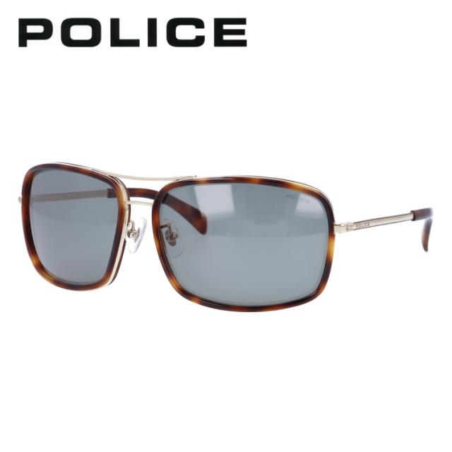 【国内正規品】ポリス サングラス スクエア型 POLICE SPL270J 300V 61サイズ ユニセックス メンズ レディース アウトドア ドライブ UVカット 紫外線 プレゼント