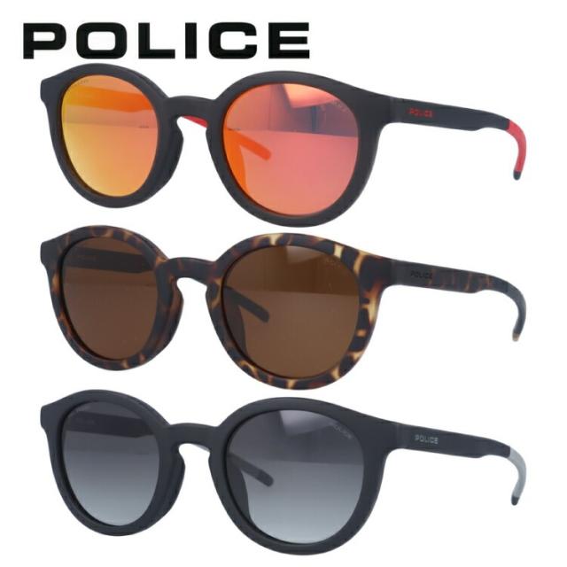 国内正規品 ポリス サングラス ボルト EVO ミラーレンズ アジアンフィット POLICE VOLT EVO SPLM31J 60 スクエア型 ユニセックス メンズ レディース リムレス