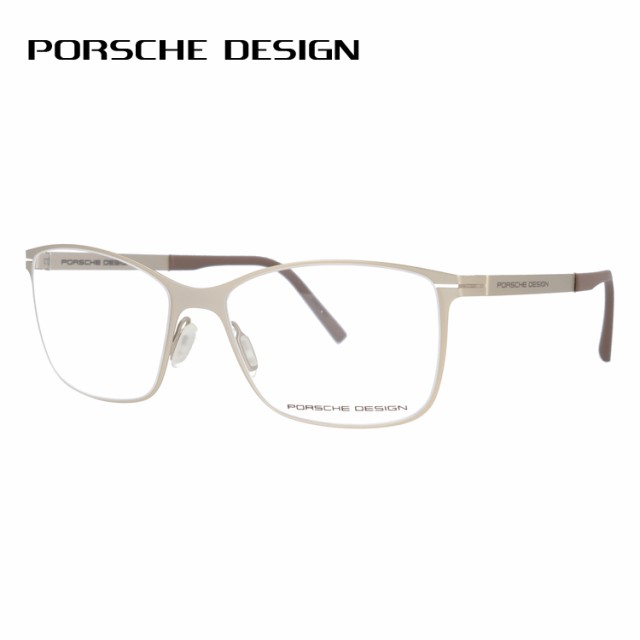 ポルシェデザイン メガネ フレーム PORSCHE DESIGN ポルシェ・デザイン 伊達 眼鏡 P8262-C 54 国内正規品 スクエア メンズ  レディース｜au PAY マーケット