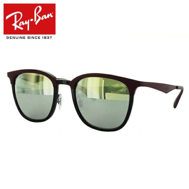 【訳あり】レイバン サングラス ミラーレンズ Ray-Ban RB4278 6285A7 51サイズ ブロー メンズ レディース 【ブロー型】 RAYBAN UVカット