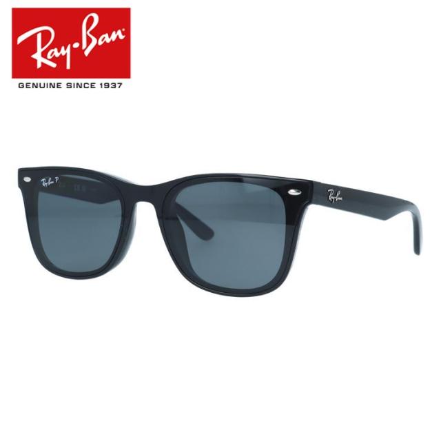 【海外正規品】レイバン サングラス 偏光サングラス フルフィット（アジアンフィット） Ray-Ban RB4391D 601/81 65サイズ ウェリントン型 ユニセックス メンズ レディース