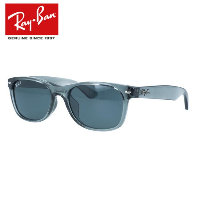 レイバン サングラス ニューウェイファーラー 偏光 アジアンフィット Ray-Ban NEW WAYFARER RB2132F 64503R 55 ウェリントン メンズ レディース 国内正規品
