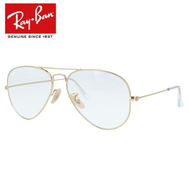レイバン サングラス アビエーターラージメタル 調光 Ray-Ban AVIATOR LARGE METAL RB3025 001/5F 55 アビエータークリアエヴォルヴティアドロップ 国内正規品