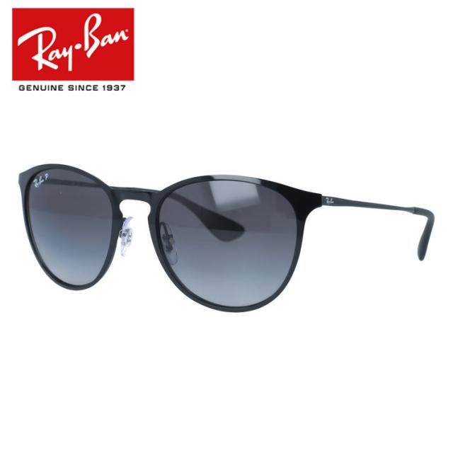 レイバン サングラス エリカメタル 偏光 Ray-Ban ERIKA METAL RB3539 002/T3 54 ボストン グラデーションレンズ ユニセックス メンズ レディース 国内正規品
