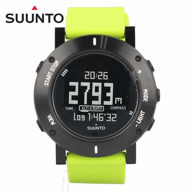 スント 腕時計 SUUNTO CORE CRUSH/LIME トレーニング用 スポーツウォッチ