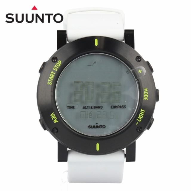 スント 腕時計 SUUNTO CORE CRUSH/WHITE トレーニング用 スポーツウォッチ