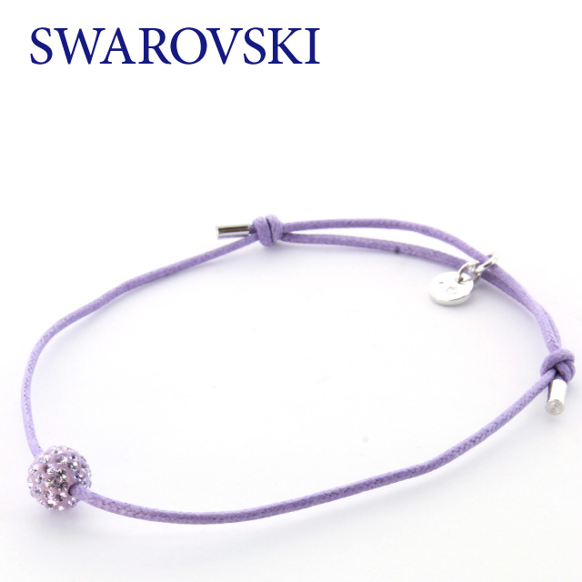 スワロフスキー ブレスレット SWAROVSKI LUCKY YOU BRAC BALL 1072039 クリスタル コード 紐 ガラス ジュエリー アクセサリーの通販は 6,037円