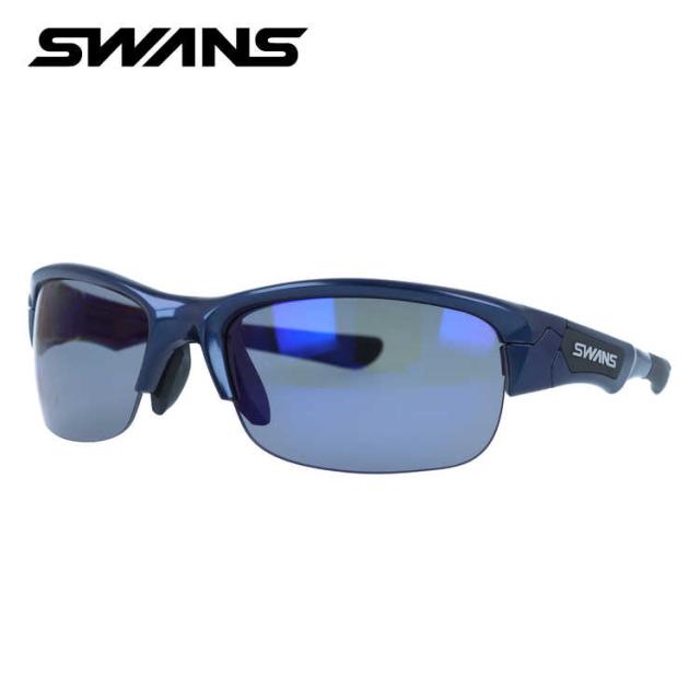 スワンズ サングラス 偏光サングラス アジアンフィット SWANS SPB-0151 MEBL 60サイズ 国内正規品 スポーツ ユニセックス メンズ レディース 日本製