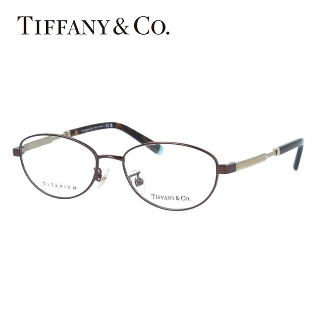 訳あり・店頭展示品/外箱なし ティファニー メガネフレーム 伊達 アジアンフィット Tiffany&Co. TF1144TD 6046 51 オーバル 国内正規品