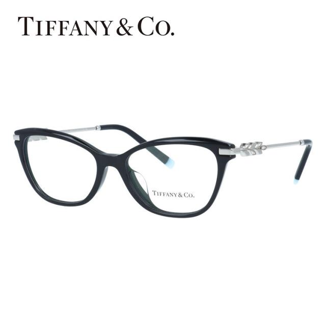 訳あり・店頭展示品/外箱なし ティファニー メガネフレーム 伊達 アジアンフィット Tiffany&Co. TF2219BF 8001 52 オリーブリーフ フォックス 国内正規品