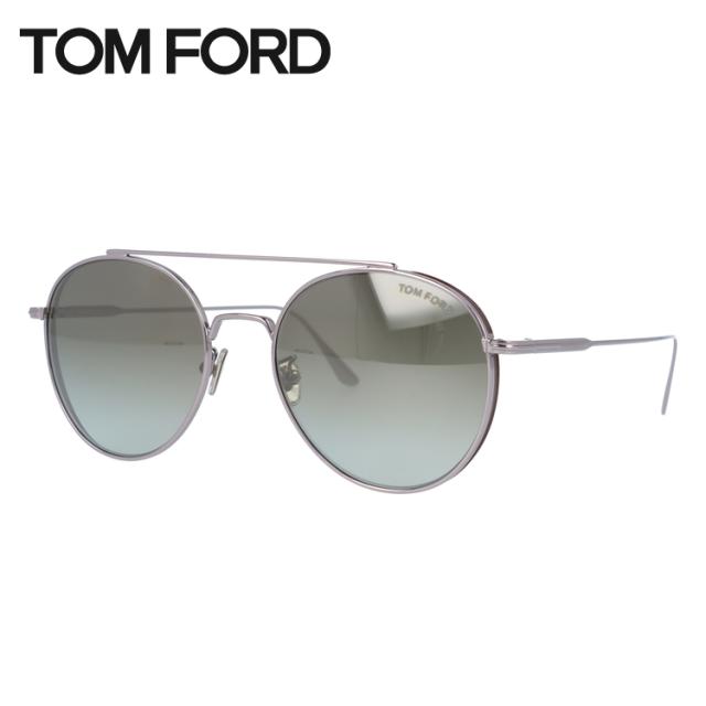【訳あり】トムフォード サングラス デクラン TOM FORD Declan TF0826F（FT0826F）14Q 56サイズ ミラーレンズ アジアンフィット ティアドロップ（ダブルブリッジ） ユニセックス メンズ レディース