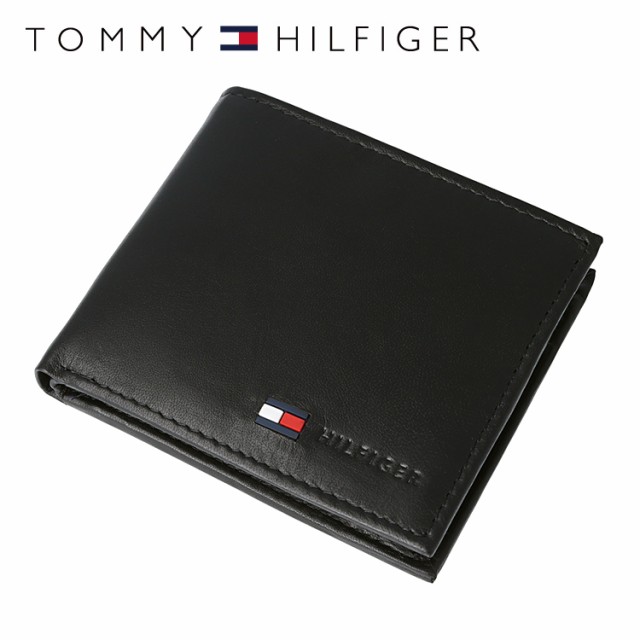 トミーヒルフィガー 二つ折り財布 TOMMY HILFIGER 31TL25X016-001