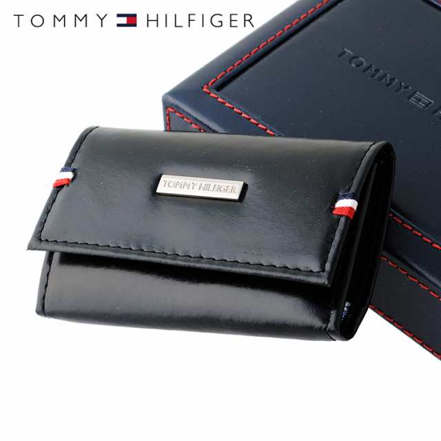 訳あり】トミーヒルフィガー TOMMY HILFIGER キーケース 31TL17X011