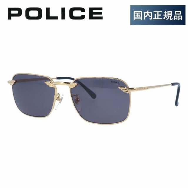 【訳あり】ポリス サングラス POLICE 30th Anniversary Limited Edition S8894J 0300 55サイズ スクエア メンズ レディース イタリア製