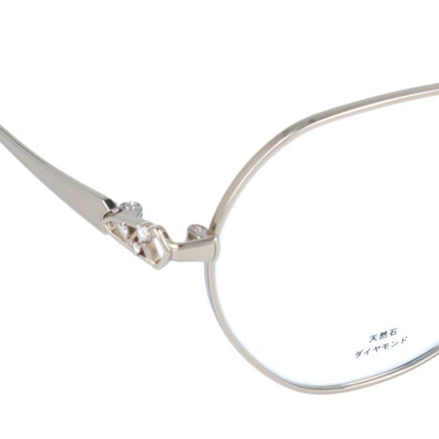 マリ・ジュエリー メガネフレーム MARI JEWELLERY MJ 385-G1 52サイズ クラウンパント レディース 日本製 メイドインジャパン 記念日 マリ・ジュエリー メガネフレーム MARI JEWELLERY MJ 385-G1 52サイズ