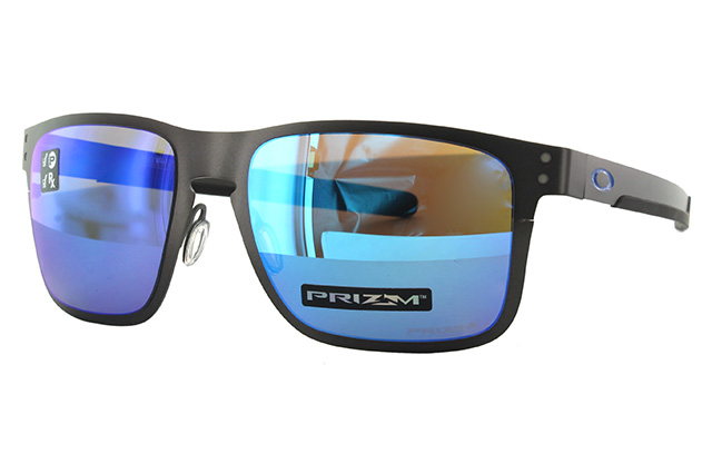 【海外正規品】オークリー サングラス OAKLEY HOLBROOK METAL OO4123-0755 55サイズ ホルブルック メタル プリズム メンズ レディース アイウェア UVカット 紫外線カット ギフト対応 釣り ゴルフ ドライブ アウトドア 運転 オークレー_1