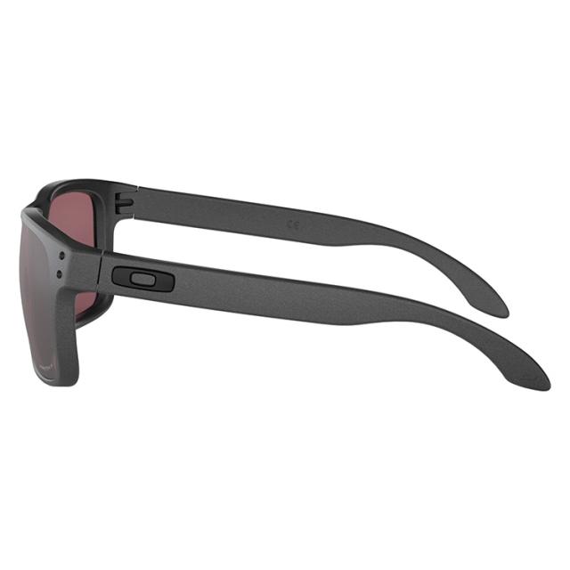 オークリー サングラス ホルブルック 偏光サングラス プリズム レギュラーフィット OAKLEY HOLBROOK OO9102-B5 57サイズ STEEL COLLECTION スクエア 釣り つり_3