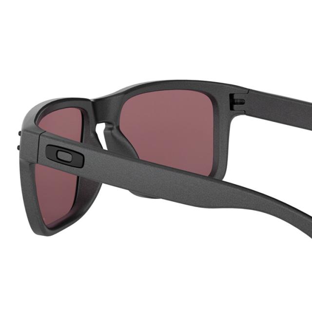 オークリー サングラス ホルブルック 偏光サングラス プリズム レギュラーフィット OAKLEY HOLBROOK OO9102-B5 57サイズ STEEL COLLECTION スクエア 釣り つり_4