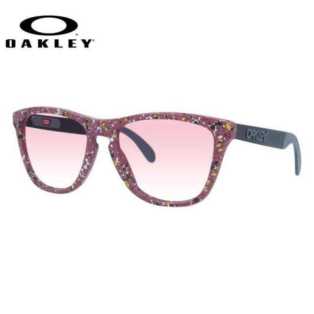【選べるレンズ15色】オークリー サングラス フロッグスキンミックス プリズム レギュラーフィット OAKLEY FROGSKINS MIX OO9428-1055 55サイズ Metallic Splatter Collection ウェリントン型 メンズ レディース 海外正規品_15