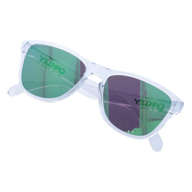 【国内正規品】子供用サングラス オークリー サングラス OAKLEY FROGSKINS XS OJ9006-1853 53サイズ フロッグスキン XS プリズム 子供 ユース 男の子 女の子 アイウェア UVカット 紫外線カット 釣り ゴルフ ドライブ 運転 オークレー_9