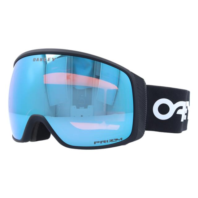 オークリー スノーボードゴーグル　フライトトラッカー 青 ミラー レンズ オークリー ゴーグル フライトトラッカー M oo7105-07