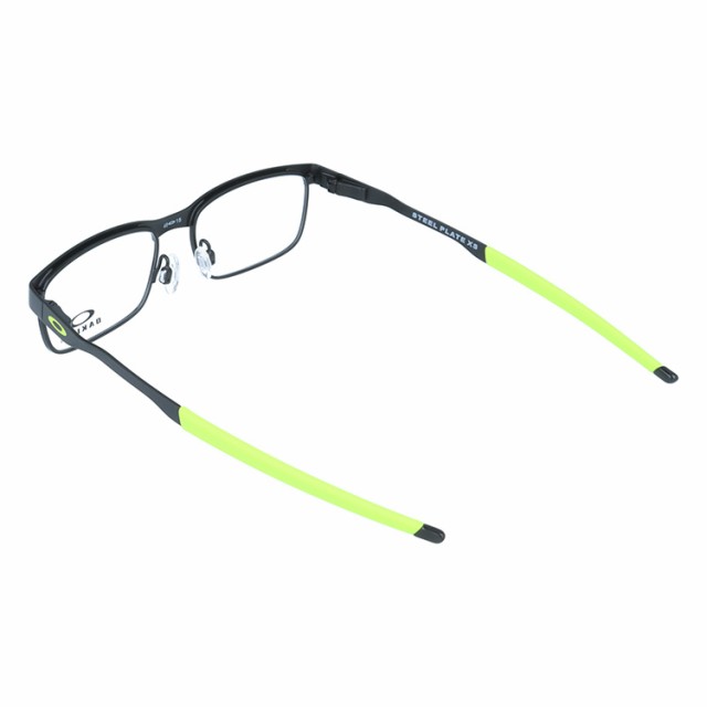 【海外正規品】キッズ ジュニア用 オークリー メガネ フレーム OAKLEY 眼鏡 STEEL PLATE XS スチールプレートXS OY3002-0448 48 レギュラーフィット（調整可能ノーズパッド） スクエア型 子供 ユース 度付き 度なし 伊達 ダテ めがね 老眼鏡 サングラスの通販は