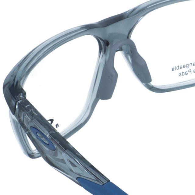 オークリー メガネフレーム ヴァーサフューズSQ 伊達 ユニバーサルフィット OAKLEY VERSAFUSE SQ OX8201-0358 58 スクエア メンズ レディース 大きめ 国内正規品_6