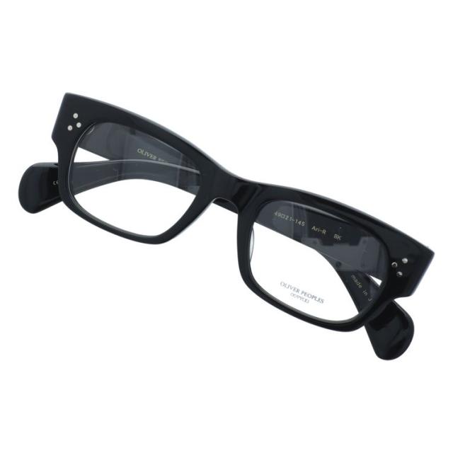 オリバーピープルズ メガネフレーム アリアール Oliver Peoples ARI-R OV7997 BK 49 伊達眼鏡 アジアンフィット スクエア 日本製 メンズ レディース 国内正規品_9
