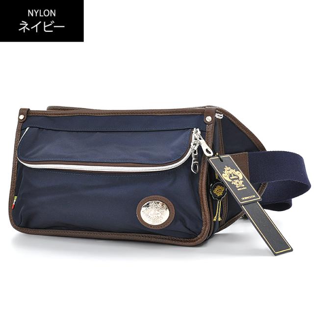 オロビアンコ ボディバッグ Orobianco DIMMYTE ディミテ メンズ ユニセックス 斜め掛け カジュアル ウエストポーチ 本革 革 ブランド ナイロン/レザー LIMONTA ブラック イタリア製 オロビアンコ ボディバッグ Orobianco DIMMYTE ディミテ メンズ ユニ