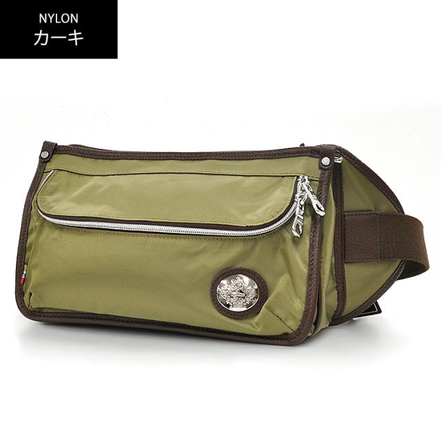 オロビアンコ ボディバッグ Orobianco DIMMYTE ディミテ メンズ ユニセックス 斜め掛け カジュアル ウエストポーチ 本革 革 ブランド ナイロン/レザー LIMONTA ブラック イタリア製 オロビアンコ ボディバッグ Orobianco DIMMYTE ディミテ メンズ ユニ