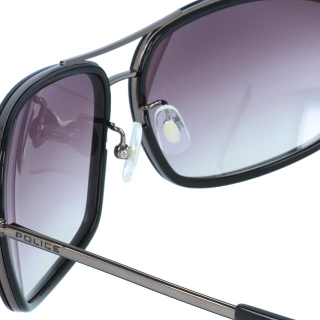 【国内正規品】ポリス サングラス スクエア型 ミラーレンズ POLICE SPL270J 0531 61サイズ ユニセックス メンズ レディース アウトドア ドライブ UVカット 紫外線 プレゼント 国内正規品】ポリス サングラス スクエア型 ミラーレンズ POLICE