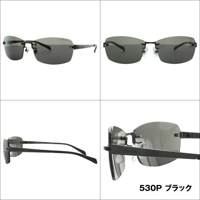 【訳あり】ポリス 偏光サングラス POLICE SPL269J 530P/568P 60 アジアンフィット メンズ_1