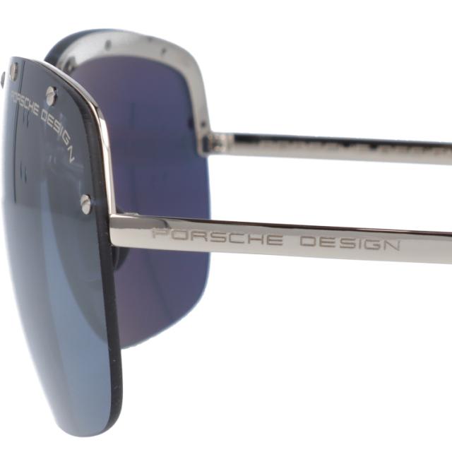 国内正規品】ポルシェデザイン サングラス オーバル型 ミラーレンズ
