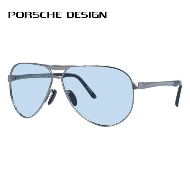 【選べるレンズ15色】国内正規品 ポルシェデザイン サングラス PORSCHE DESIGN P8649-D 62サイズ ティアドロップ メンズ UVカット_1
