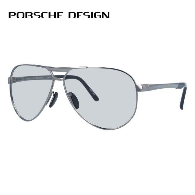 【選べるレンズ15色】国内正規品 ポルシェデザイン サングラス PORSCHE DESIGN P8649-D 62サイズ ティアドロップ メンズ UVカット_4