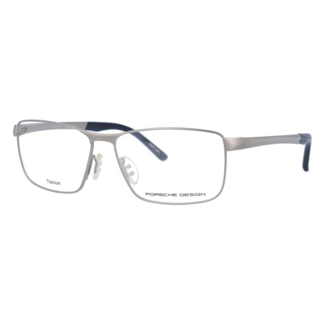 国内正規品】ポルシェデザイン メガネフレーム スクエア型 伊達メガネ