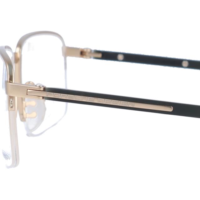 国内正規品】ポルシェデザイン メガネフレーム スクエア型 伊達メガネ