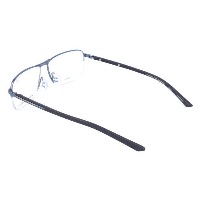 国内正規品】ポルシェデザイン メガネフレーム スクエア型 伊達メガネ