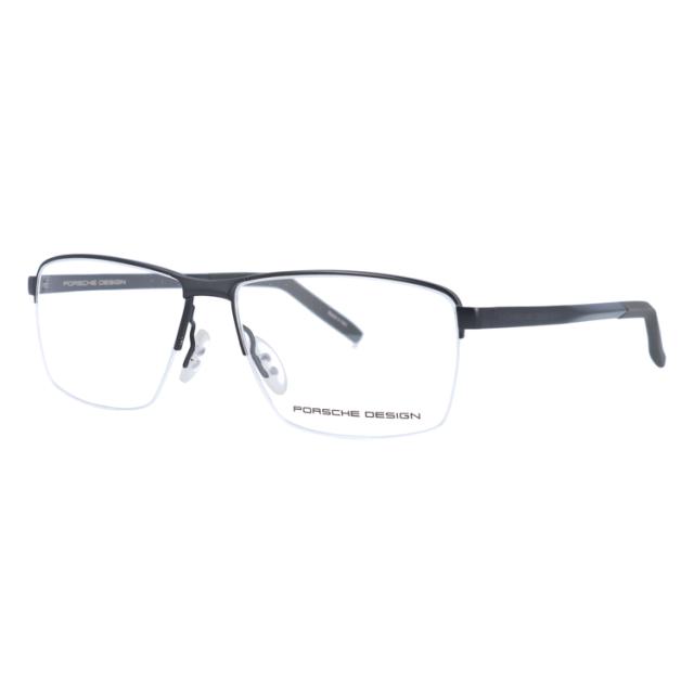 【国内正規品】ポルシェデザイン メガネフレーム スクエア型 伊達メガネ PORSCHE DESIGN P8318 D 55サイズ ユニセックス メンズ レディース イタリア製 ハイブランド 国内正規品】ポルシェデザイン メガネフレーム スクエア型 伊達メガネ