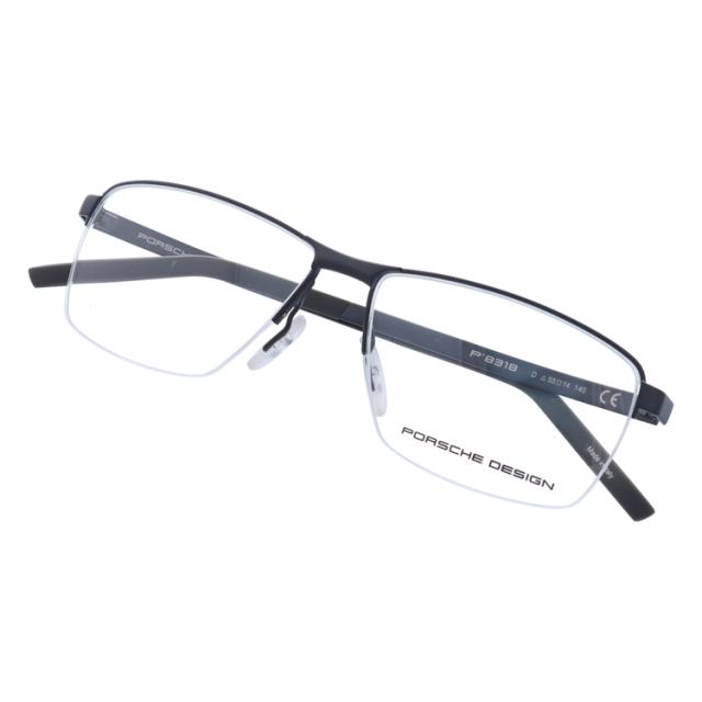 国内正規品】ポルシェデザイン メガネフレーム スクエア型 伊達メガネ