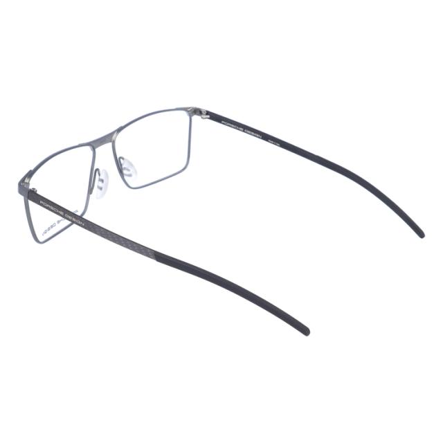 国内正規品】ポルシェデザイン メガネフレーム スクエア型 伊達メガネ