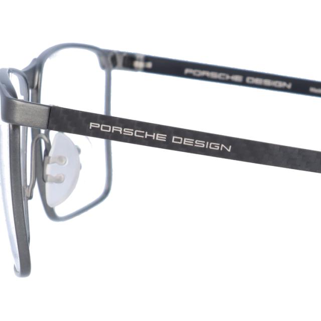 国内正規品】ポルシェデザイン メガネフレーム スクエア型 伊達メガネ