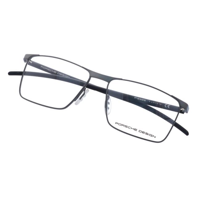 国内正規品】ポルシェデザイン メガネフレーム スクエア型 伊達メガネ