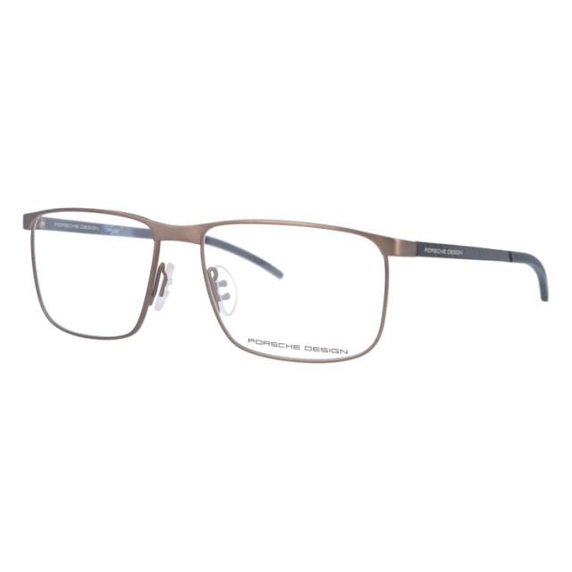 【国内正規品】ポルシェデザイン メガネフレーム スクエア型 伊達メガネ PORSCHE DESIGN P8339 B 56サイズ ユニセックス メンズ レディース イタリア製 ハイブランド_1