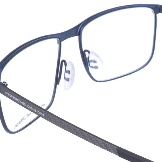 国内正規品】ポルシェデザイン メガネフレーム スクエア型 伊達メガネ