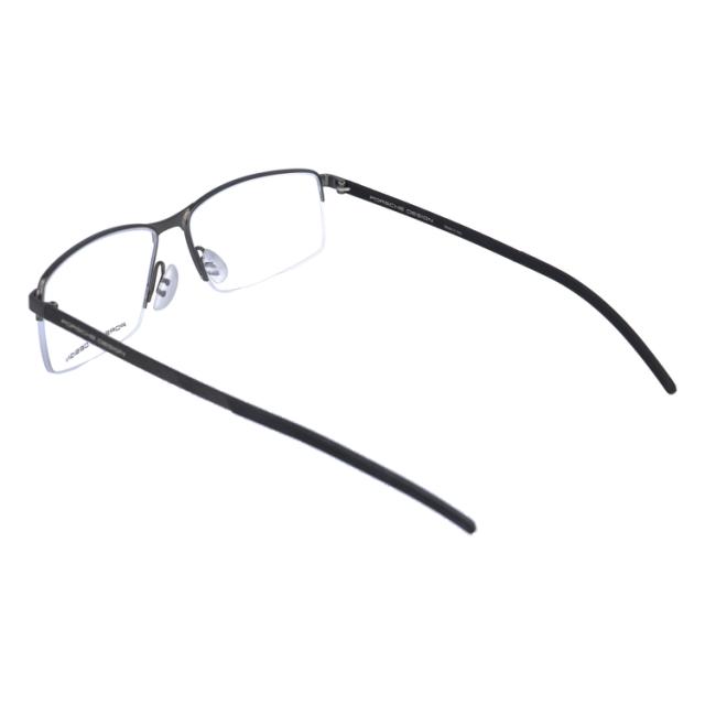 国内正規品】ポルシェデザイン メガネフレーム スクエア型 伊達メガネ