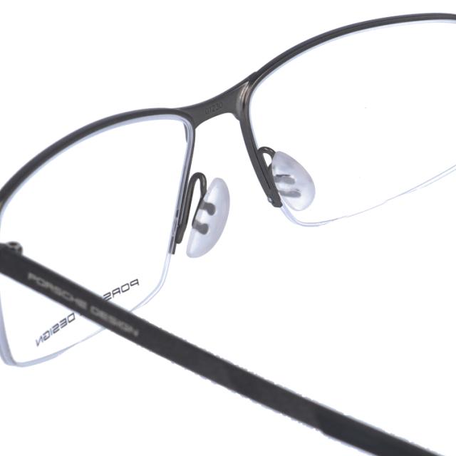 国内正規品】ポルシェデザイン メガネフレーム スクエア型 伊達メガネ